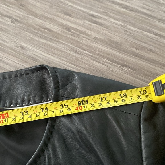 Talbots' leather coat - Picture 16 of 16